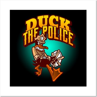 Duck the police Posters and Art